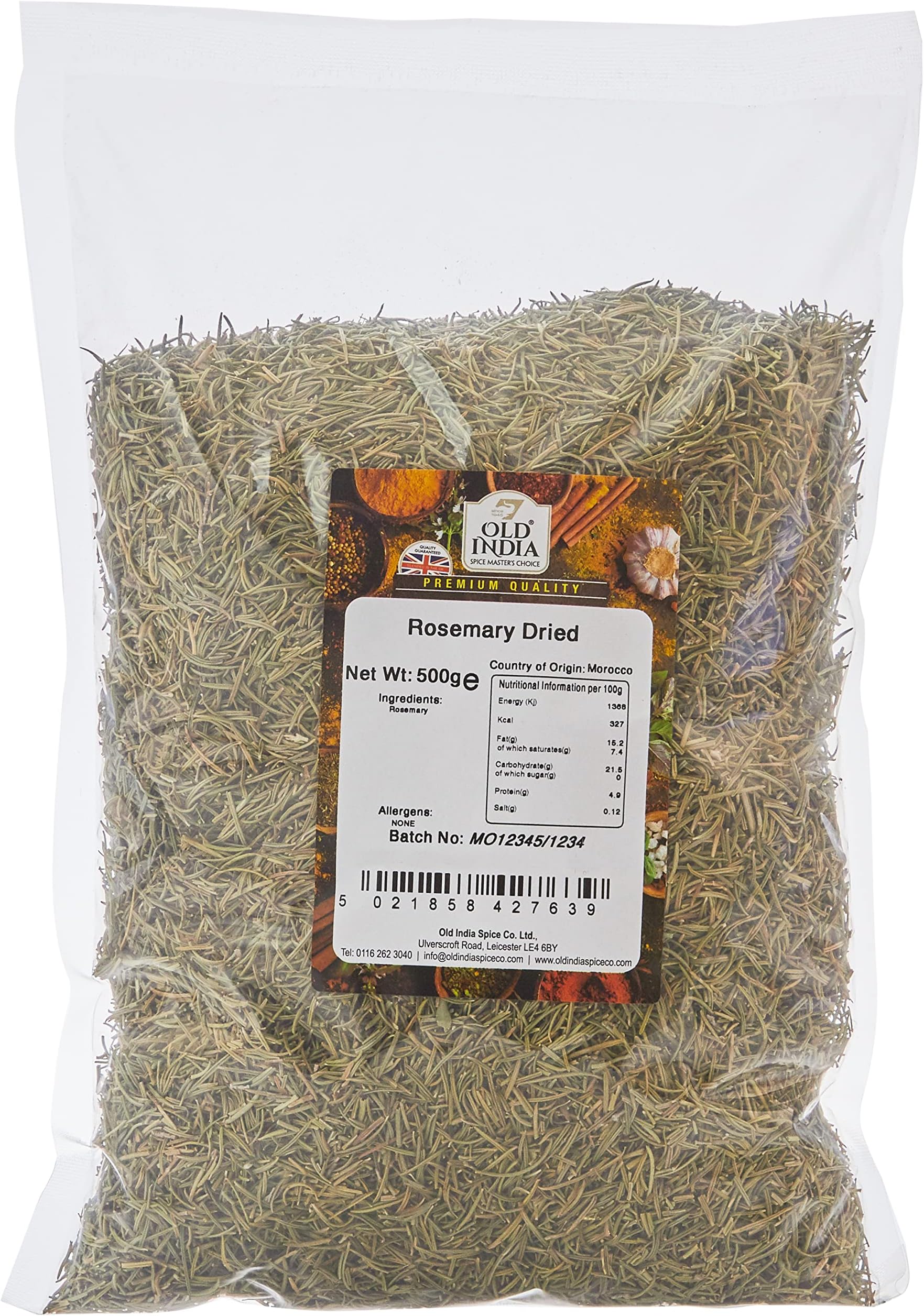Old India Rosemary Dried 500g