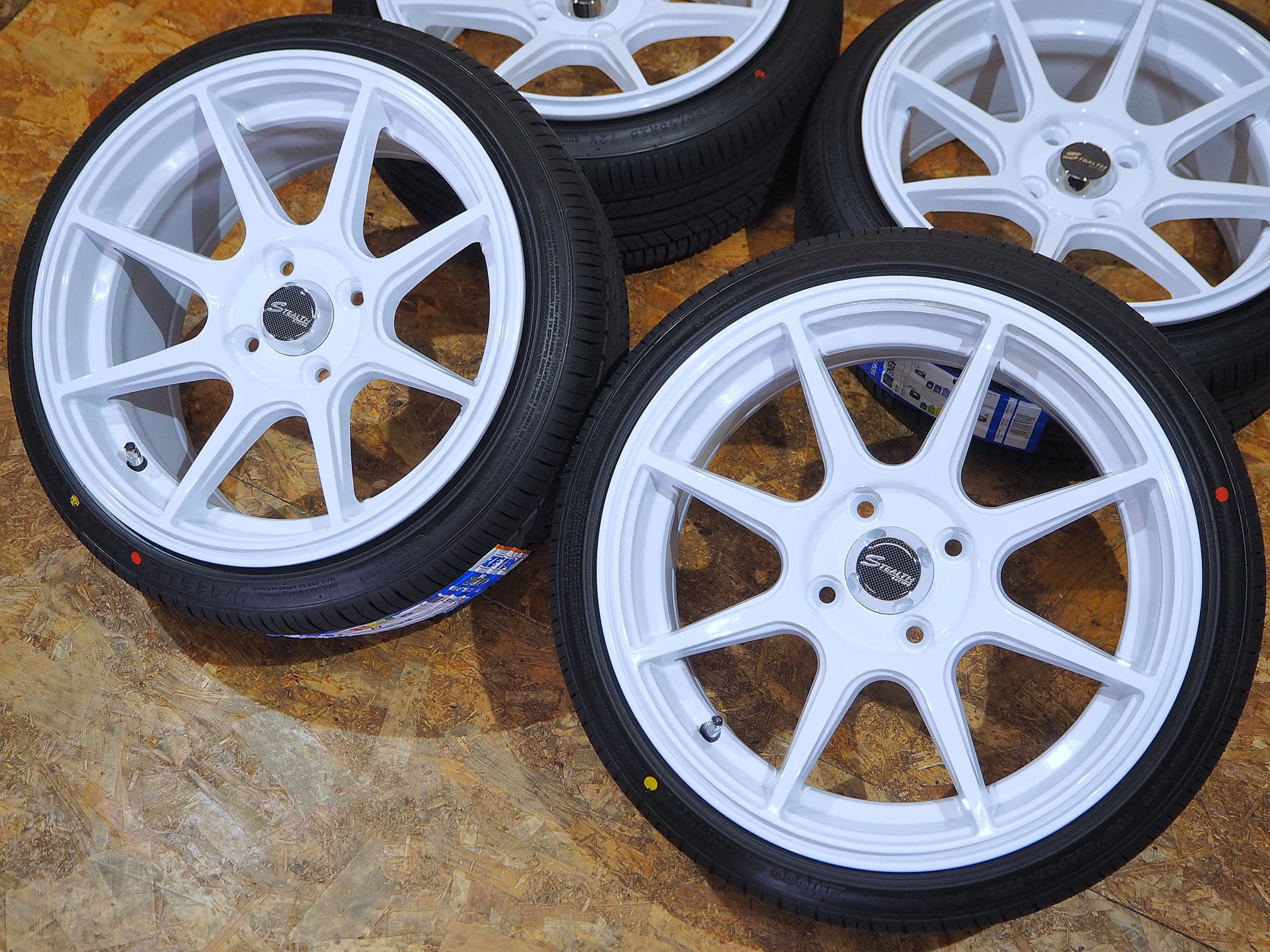 Amazon | 165/45R15 7.0J+30 4H100 タイヤホイールセット 1台分 