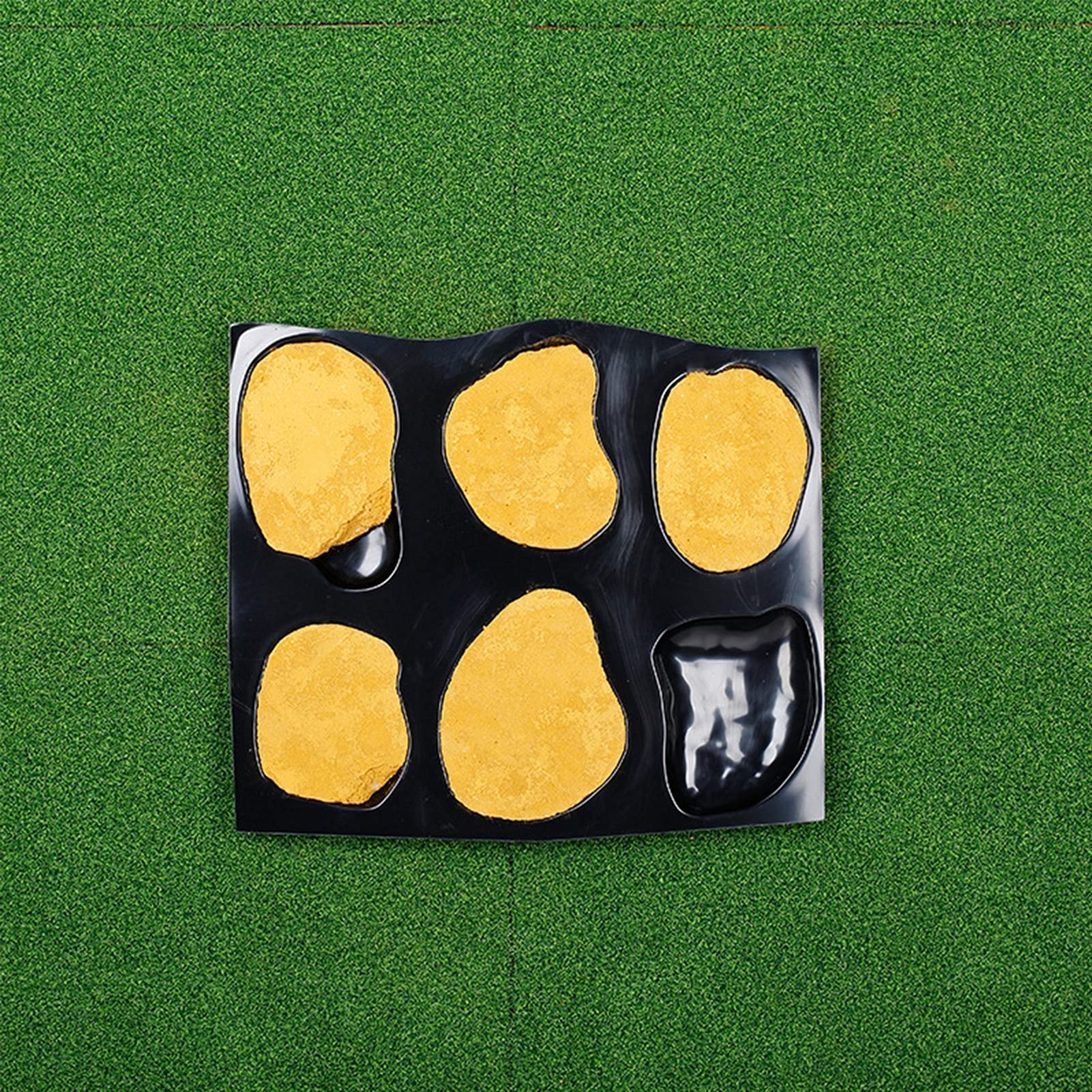 Forma do kostki brukowej, forma do ścieżki, 1 szt. PP wielokrotnego użytku forma do kostki brukowej do trawnika, patio, ogrodu DIY, chodnik do użytku w ogrodzie, ręcznie robiona
