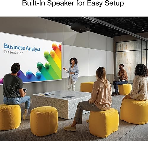 Miniatura 8 de Epson Pro EX9270 Wireless 1080p 3LCD Projector 4,100 Lumens Color and White Brightness, Apple AirPlay, Miracast, Stream from Phone or Laptop, 2 HDMI