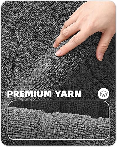 Miniatura 5 de Color G Alfombra de camino de cocina antideslizante, lavable, tapetes de cocina para el piso frente al fregadero, absorbente, tapete de cocina color