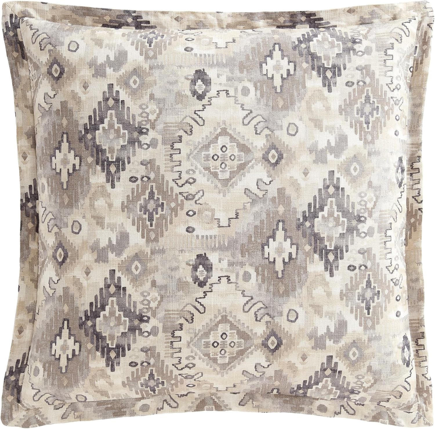 HiEnd Accents Velazquez Soft Washed Linen Euro Sham 27x27 inch