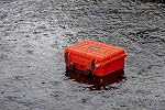 MEIJIA Portable tout temps étanche étui dur,Camera cas avec mousse personnalisable,Fit utilisation de drones,Camera,Équipements, Pistols, 15.98x12.99x6.85inches(Orange)