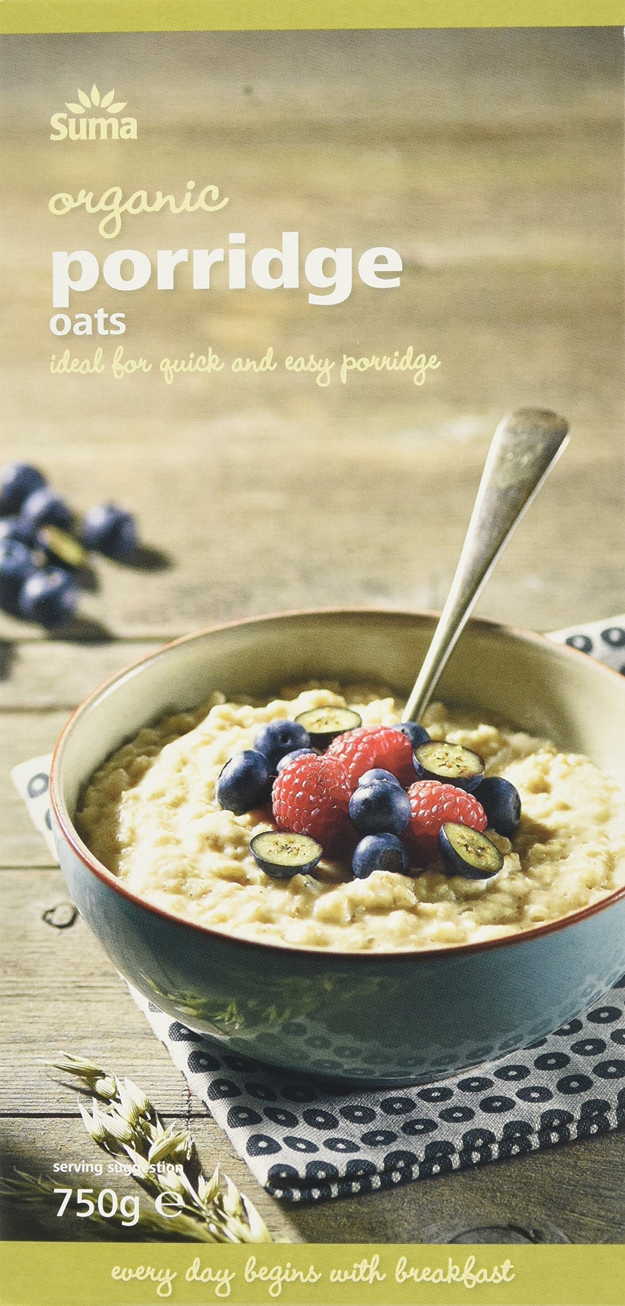 Oats Porridge Organic 750 g (Pack of 6)