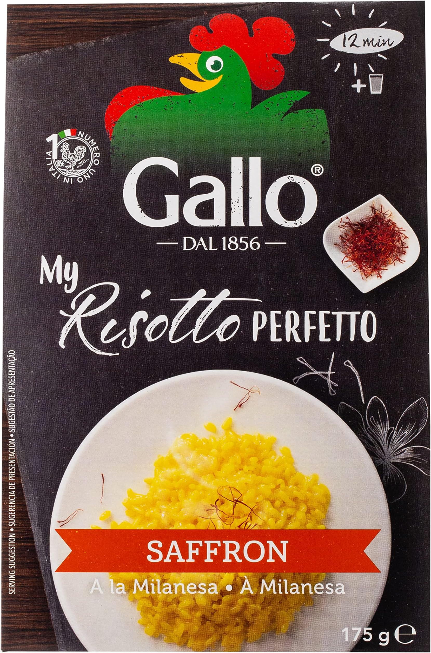 Risotto Pronto Saffron, 175 Gm (Pack Of 1)