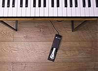 Vista 5 de Casio Pianos digitales de 88 teclas (CDP-S160BK) + pedal de sostenimiento universal M-Audio