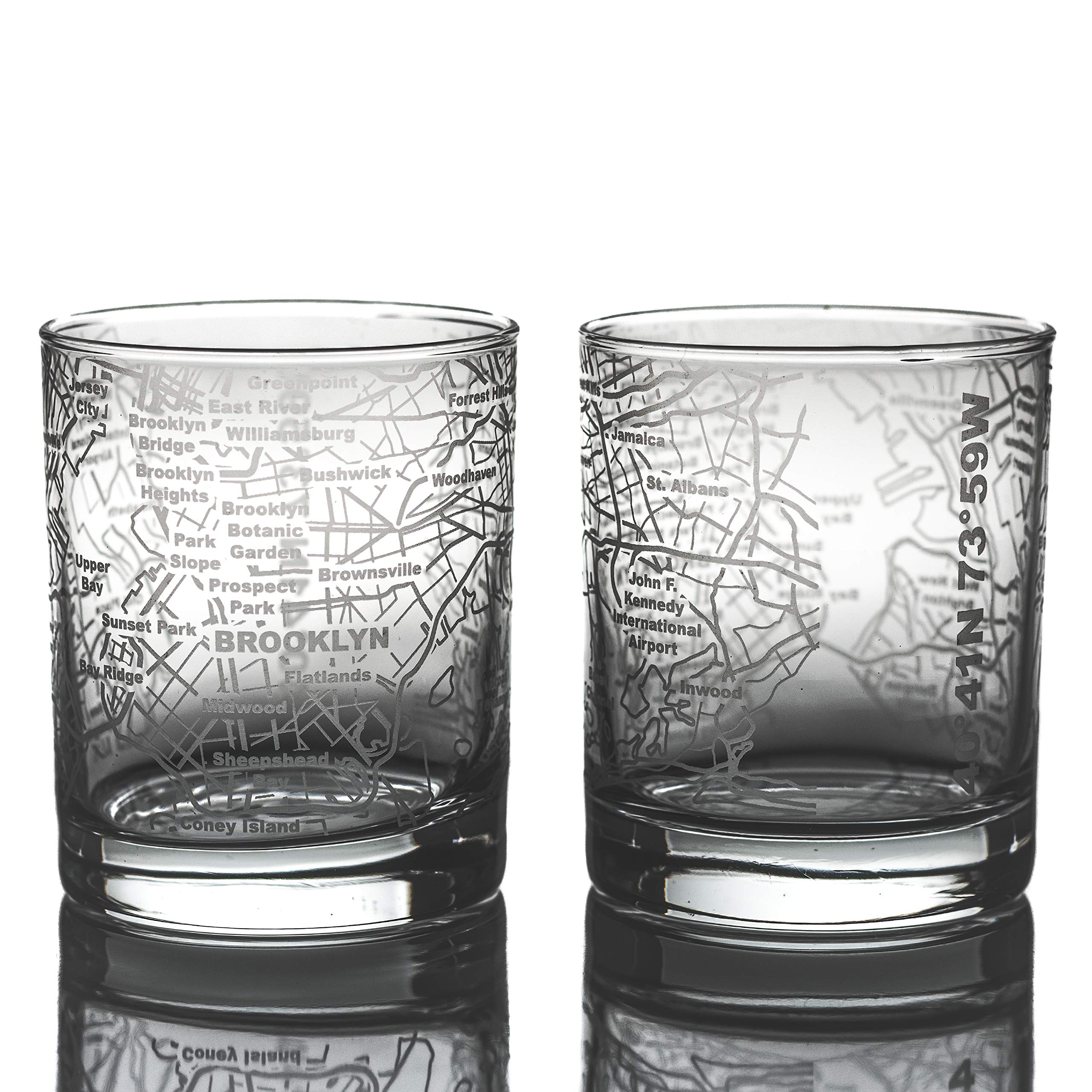 Buy Greenline Goods Whiskey Glasses 10 Oz Tumbler Gift Set for