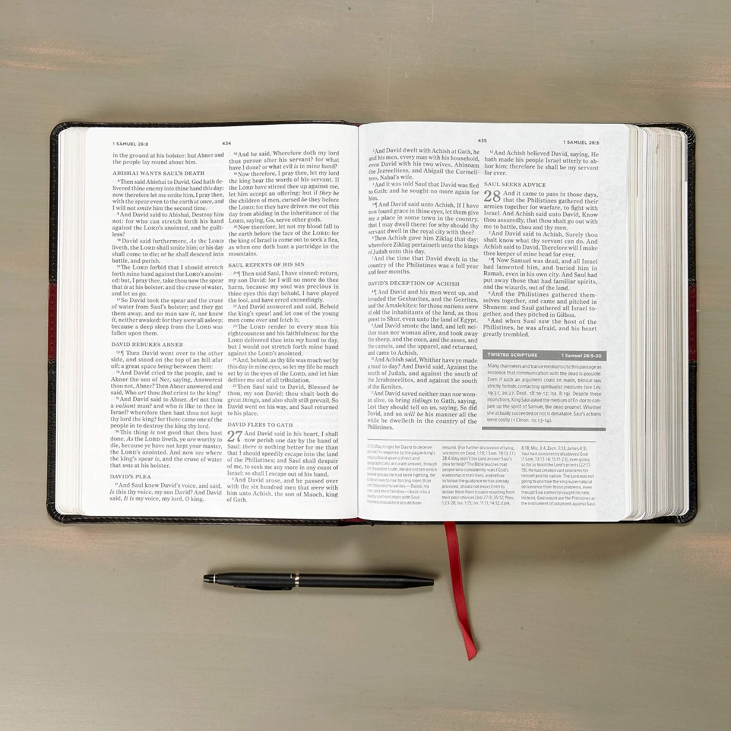 KJV Apologetics Study Bible, Black/Red Leathertouch, Black Letter, Pure Cambridge Text, Defend Your Faith, Study Notes and Commentary, Articles, Profiles, Full-Color Maps, Easy-to-Read Bible MCM Type
