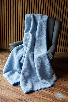 Merino Wool Bedding Woolmark Certified !! Warm & Natural Baby Blanket/Throw 100% Wool, Crib,Toddler, Cotbed Blanket 47" x 59"