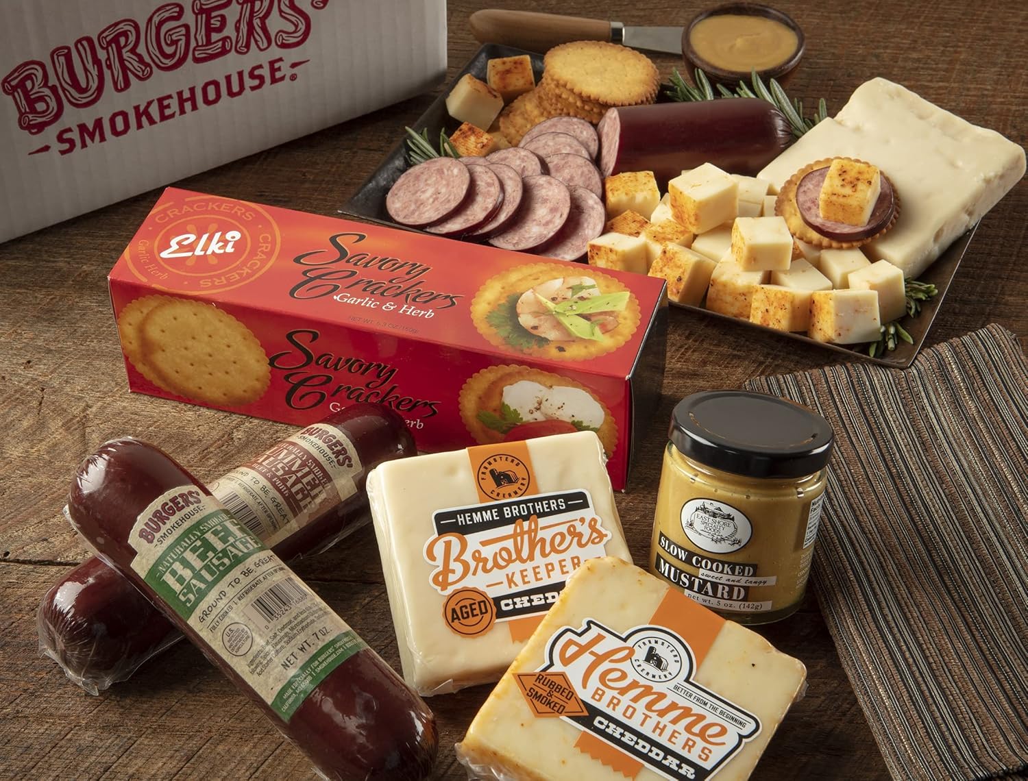 Burgers' Smokehouse Day Trip Pack Summer Sausages