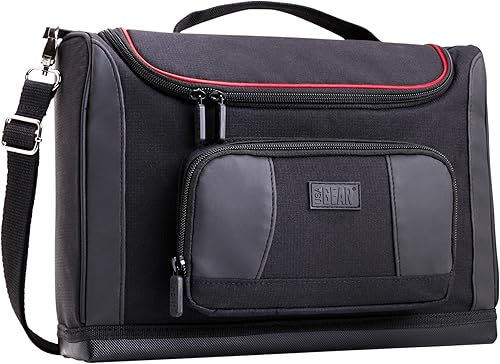 Miniatura 2 de USA Gear Estuche de transporte para pistola de masaje, funda para pistola de masaje con interior personalizable y exterior resistente al agua