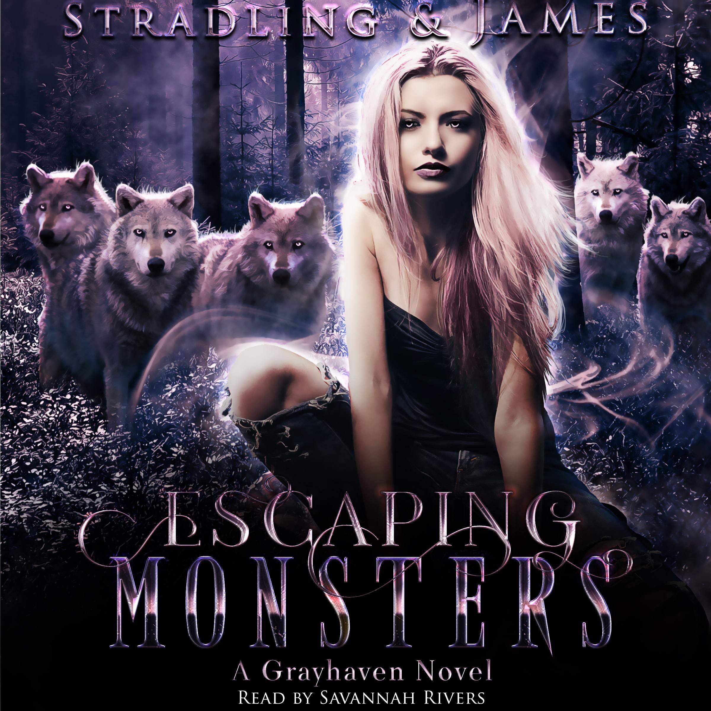 Cover art for Escaping Monsters (A Supernatural Small Town Romance)