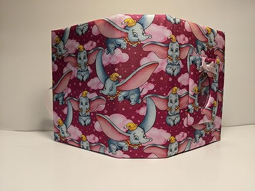 Miniatura 3 de Disneys Dumbo Fabric Custom Photo Album in Pink, Personalize, Dumbo Brag Book, 7 x 5 Album