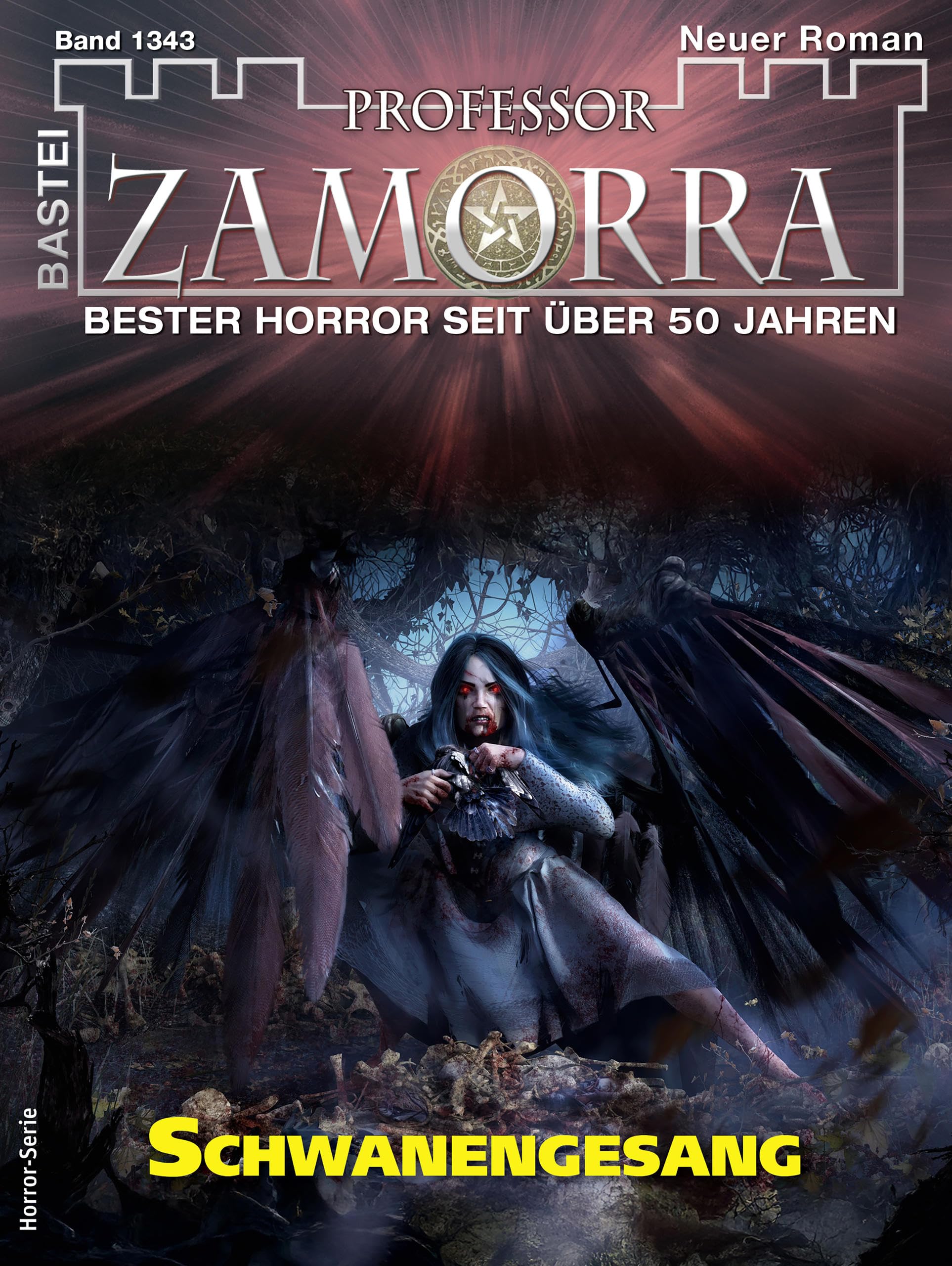 Cover of Professor Zamorra, #1343: Schwanengesang