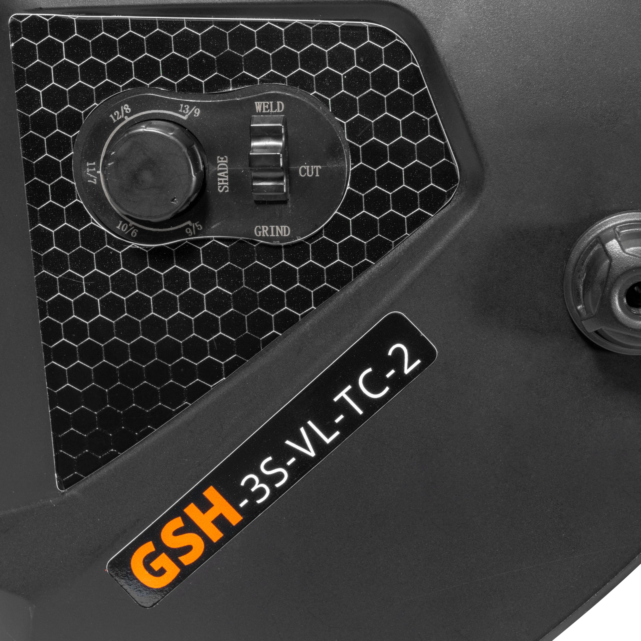 Güde Automatyczny kask spawalniczy GSH-3S-VL-TC-2 (do cięcia/szlifowania/spawania, baterii solarnych i litowo-jonowych, filtr True Color, filtr przyciemniający do samochodu (95 x 55 mm), wentylator i