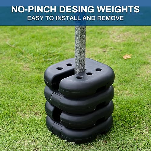 Miniatura 2 de Elevon Juego de 4 pesos para toldo con diseño sin pellizcos para una fácil instalación y extracción para asegurar tiendas de campaña y sombrillas en