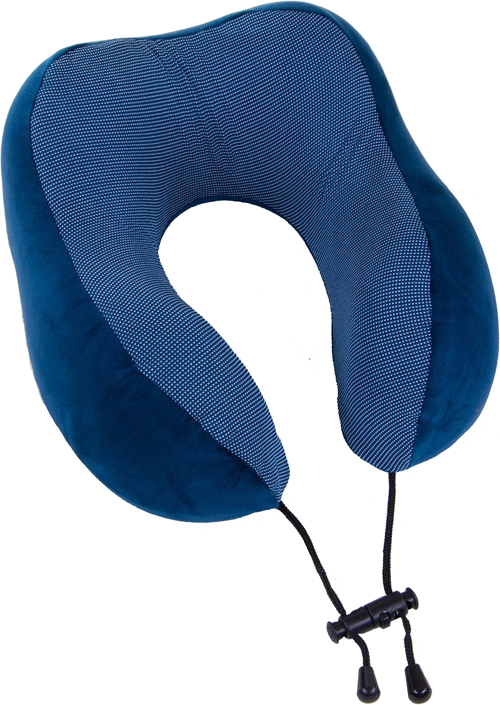 Ergonomic Memory Foam Travel Neck Pillow, Portable Neck Support Cushion with Travel Bag viscoelastic for Train Car Plane (Multicolor)