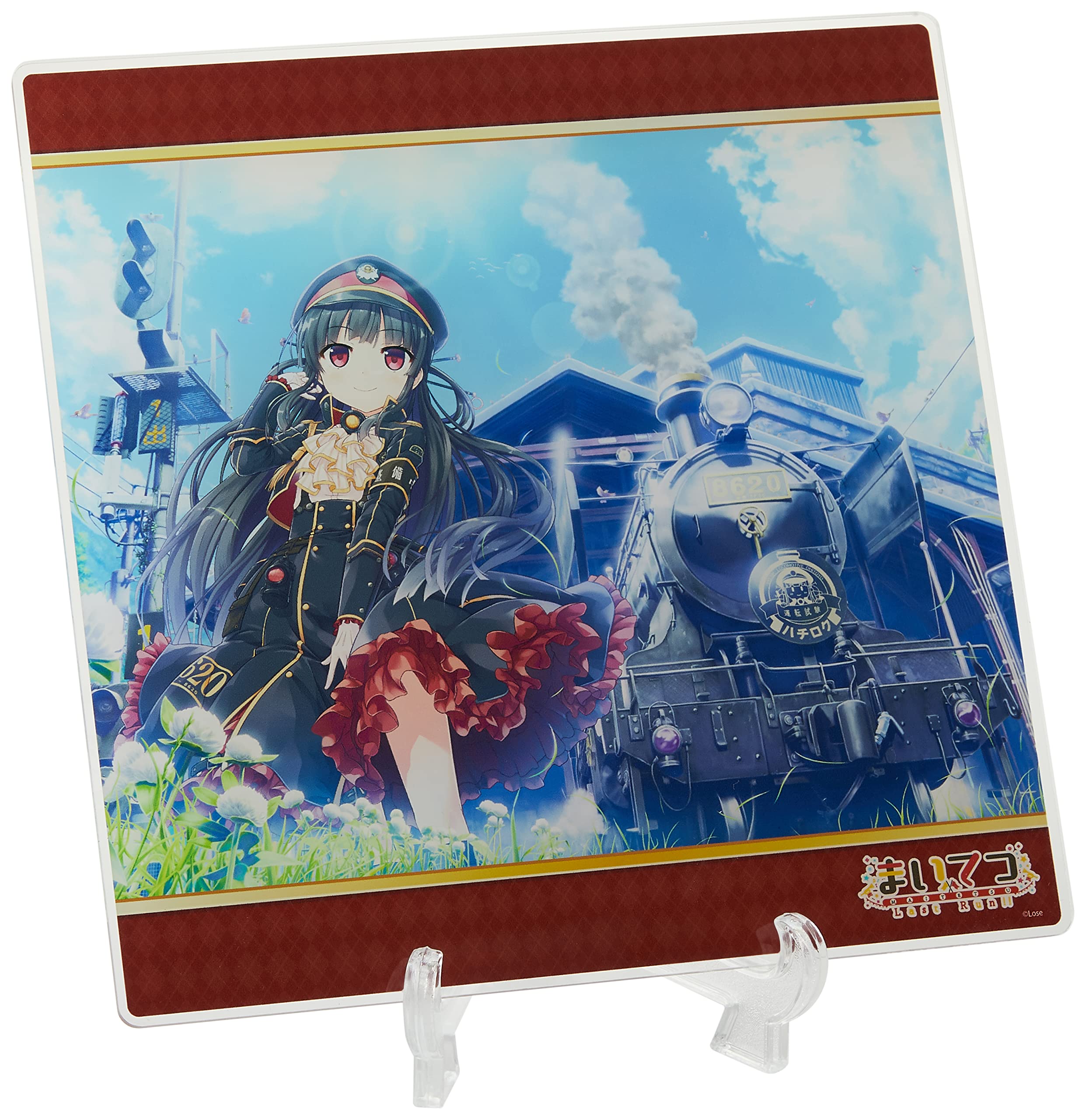 Amazon.co.jp: A3 まいてつ Last Run!! 01 ハチロク アクリルアート 