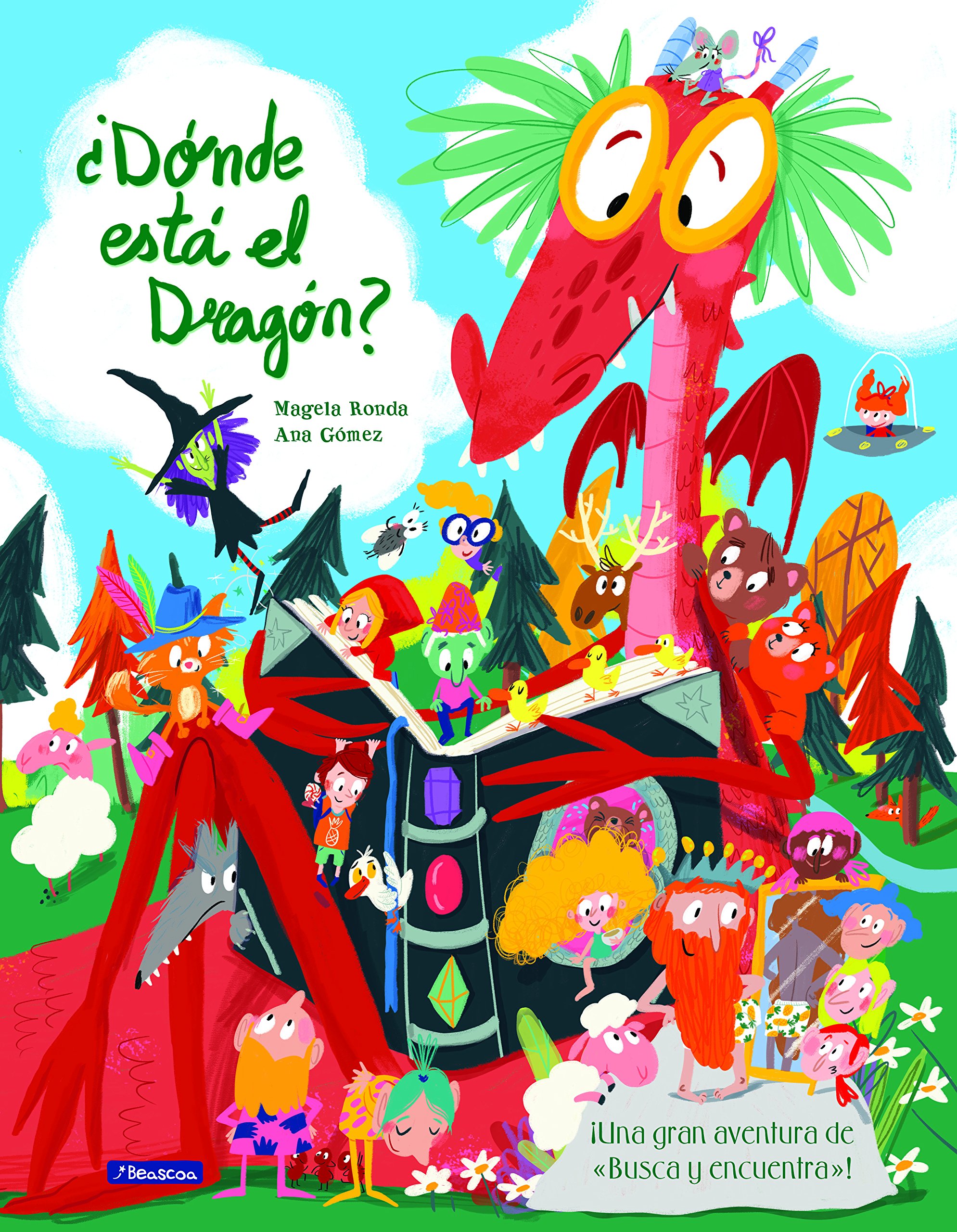 ¿Dónde está el dragón?: Una gran aventura de «busca y encuentra» (Pequeños curiosos)