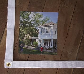 8 x 10 Clear Vinyl Tarp - 20 MIL