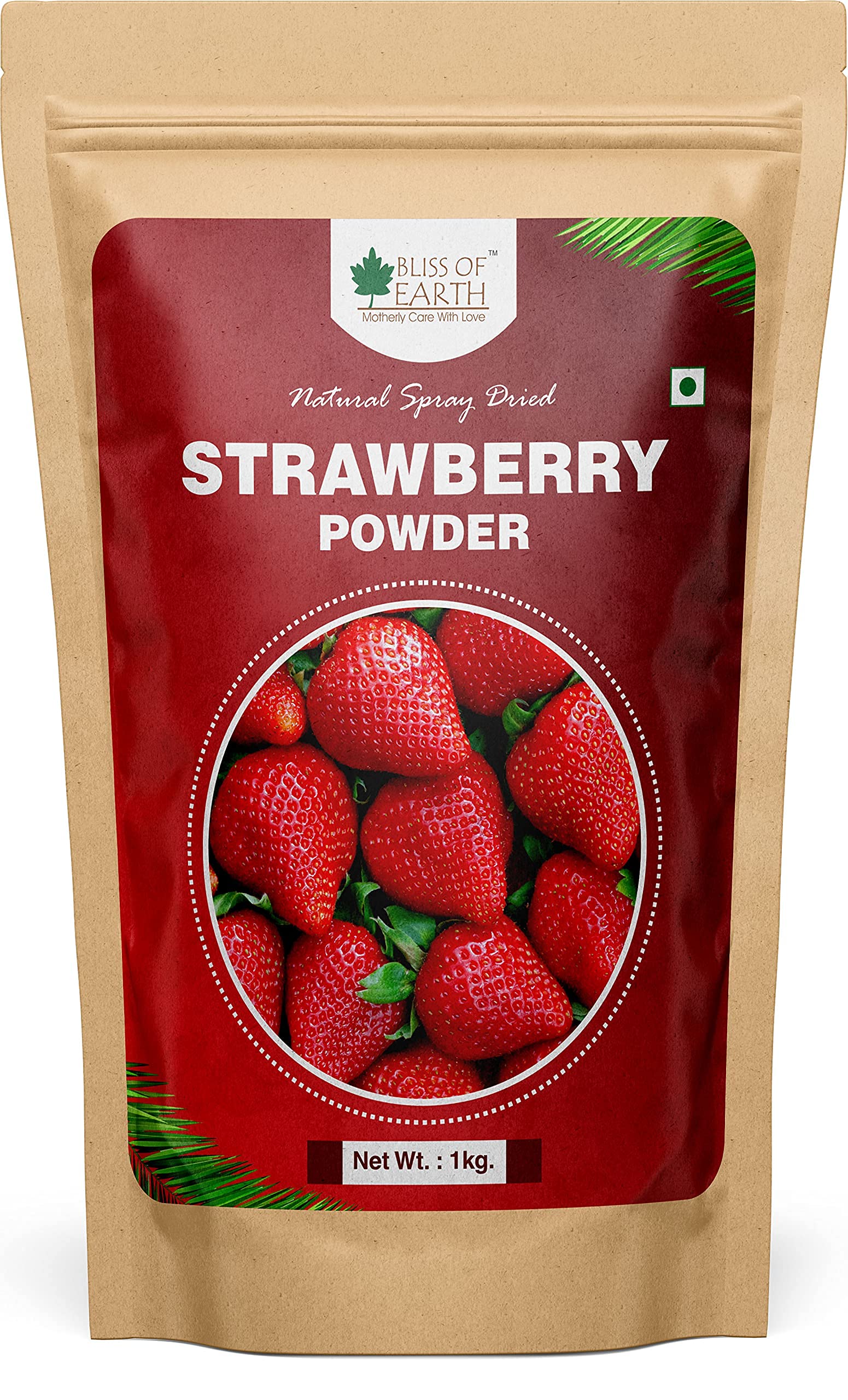 Bliss of Earth Strawberry Powder 1kg For Milk, Milkshake, Cake, Kids Loving Natural Spray Dried (B09H31G21G) Amazon Price History, Amazon Price Tracker