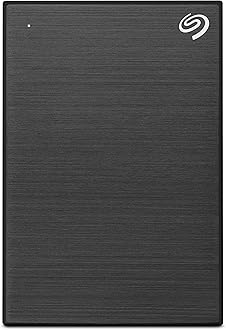 Seagate STKZ4000400 One Touch HDD with Password Function (Data Recovery with 3 Years Included) 4 TB Black External Hard Disk HDD Compatible with PS4 PS5 Win Mac