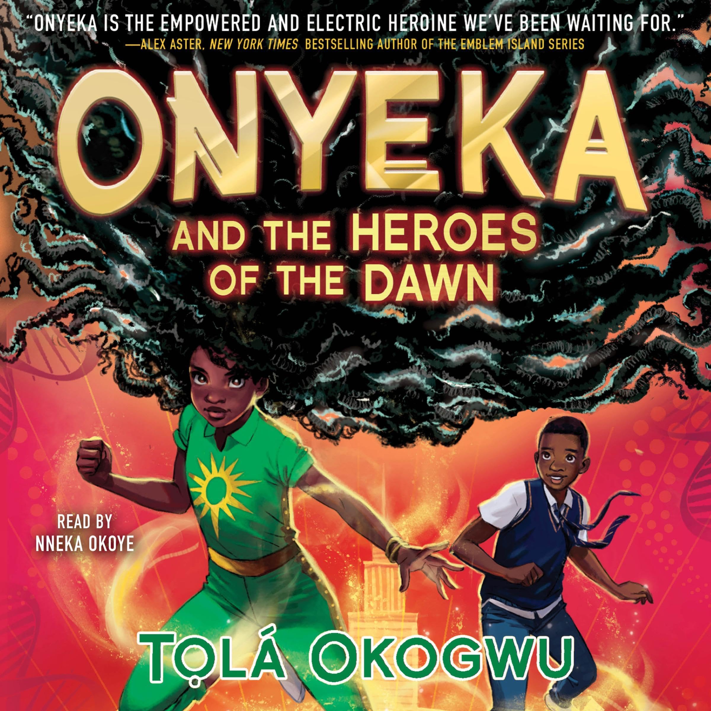 Cover art for Onyeka and the Heroes of the Dawn