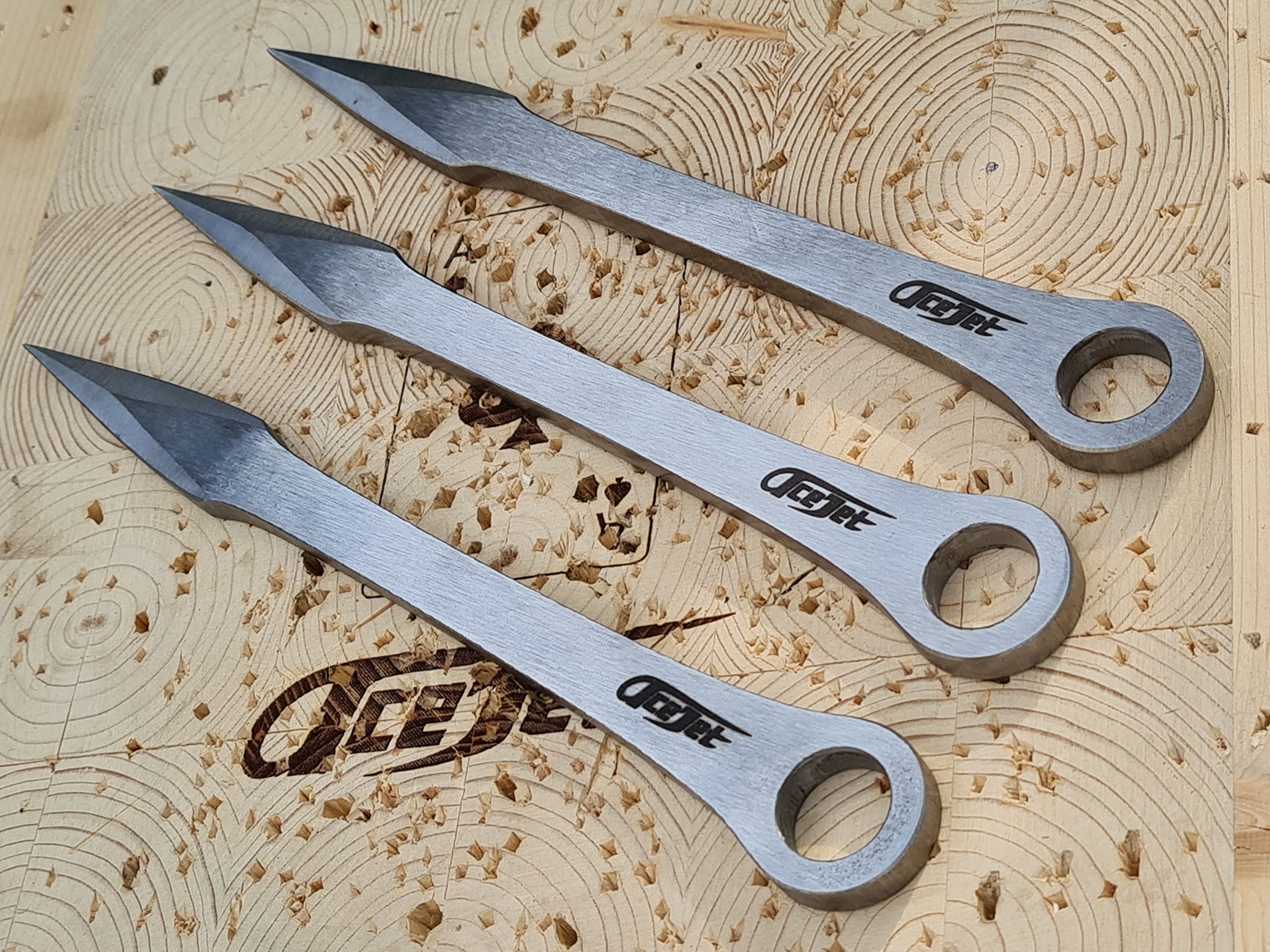 ACEJET Kunai – throwing knife, set of 3