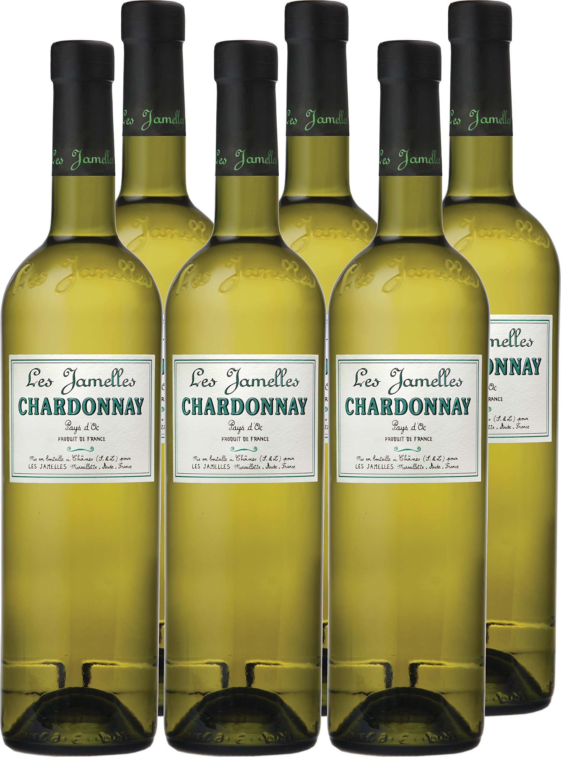 Chardonnay - Les Jamelles - Weißwein - trocken - 6er Paket