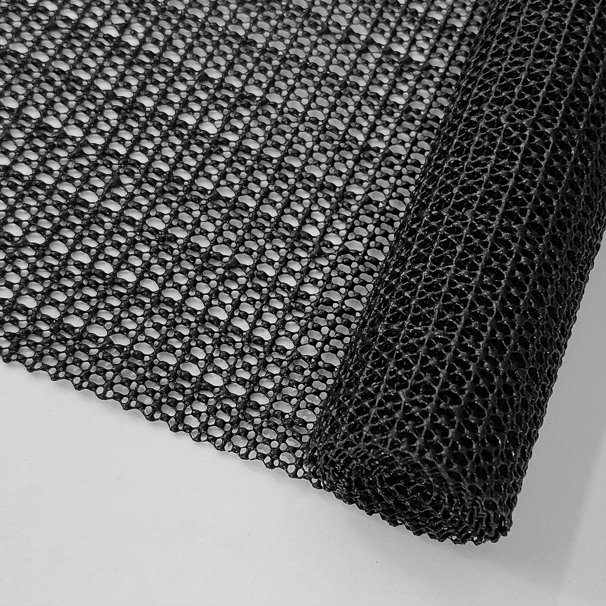 Sottotappeto Antiscivolo 160 x 210 cm Rivestimento Antiscivolo Rete per Tappeti Tagliabile Adattabile Tagliandolo per Cassetto Bagagliaio Auto, Nero