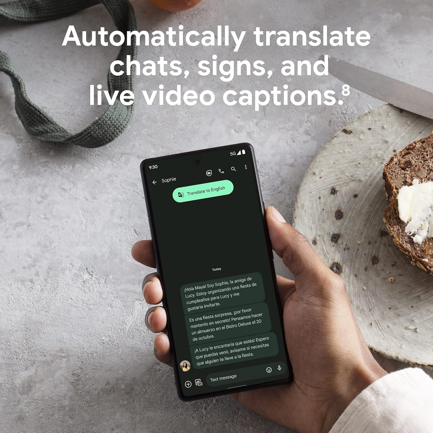 Google Pixel 6 – 5G Android Phone - Unlocked Smartphone with Wide and Ultrawide Lens - 128GB - Kinda Coral - Image 9