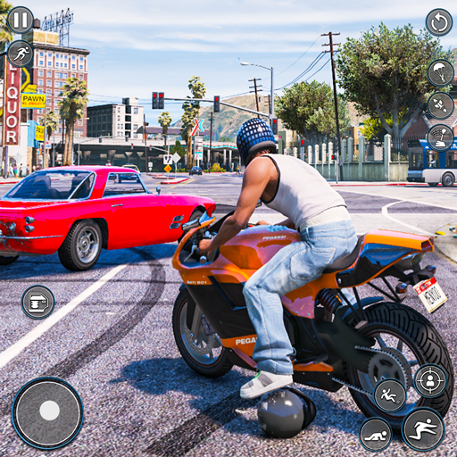 Echter Gangster-Verbrechensbekämpfungssimulator: Mafia-Boss-Spiel