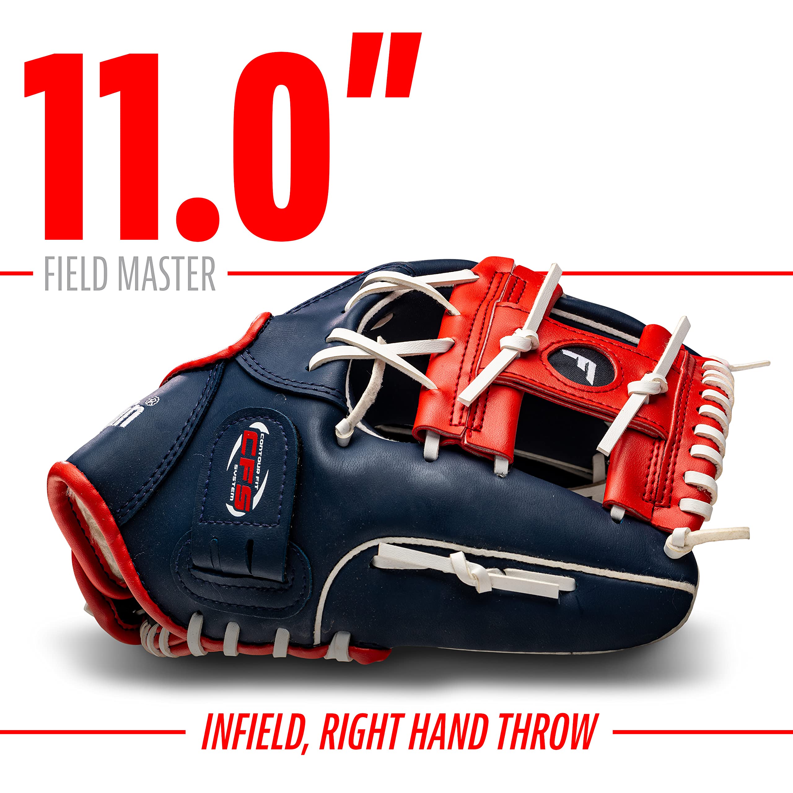 Franklin Sports Field Master USA Series rękawice baseballowe - miotacz praworęczny