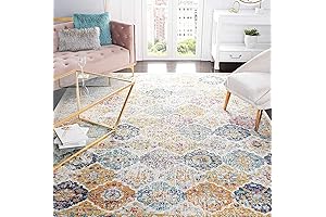 SAFAVIEH Madison Collection 8 x 8 Area Rug: Timeless Comfort for Every Room
