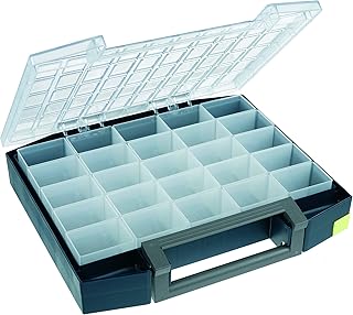raaco Boxxser 80 134941 - Maletín con surtido (5 x 10-25 cm), color azul