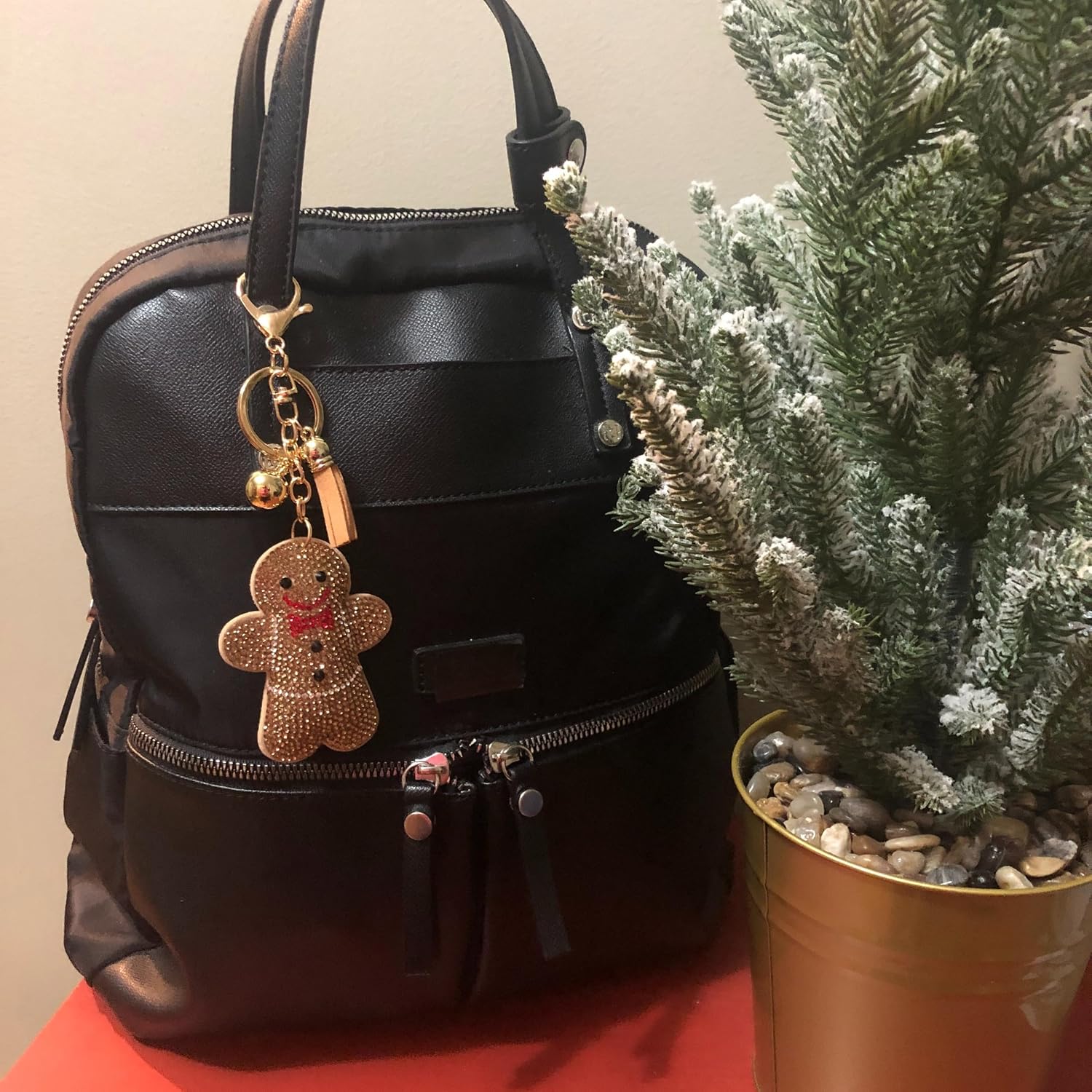 Popfizzy Bling Keychain Accessories for Women, Rhinestone & Cute Purse Charms for Handbags image 2