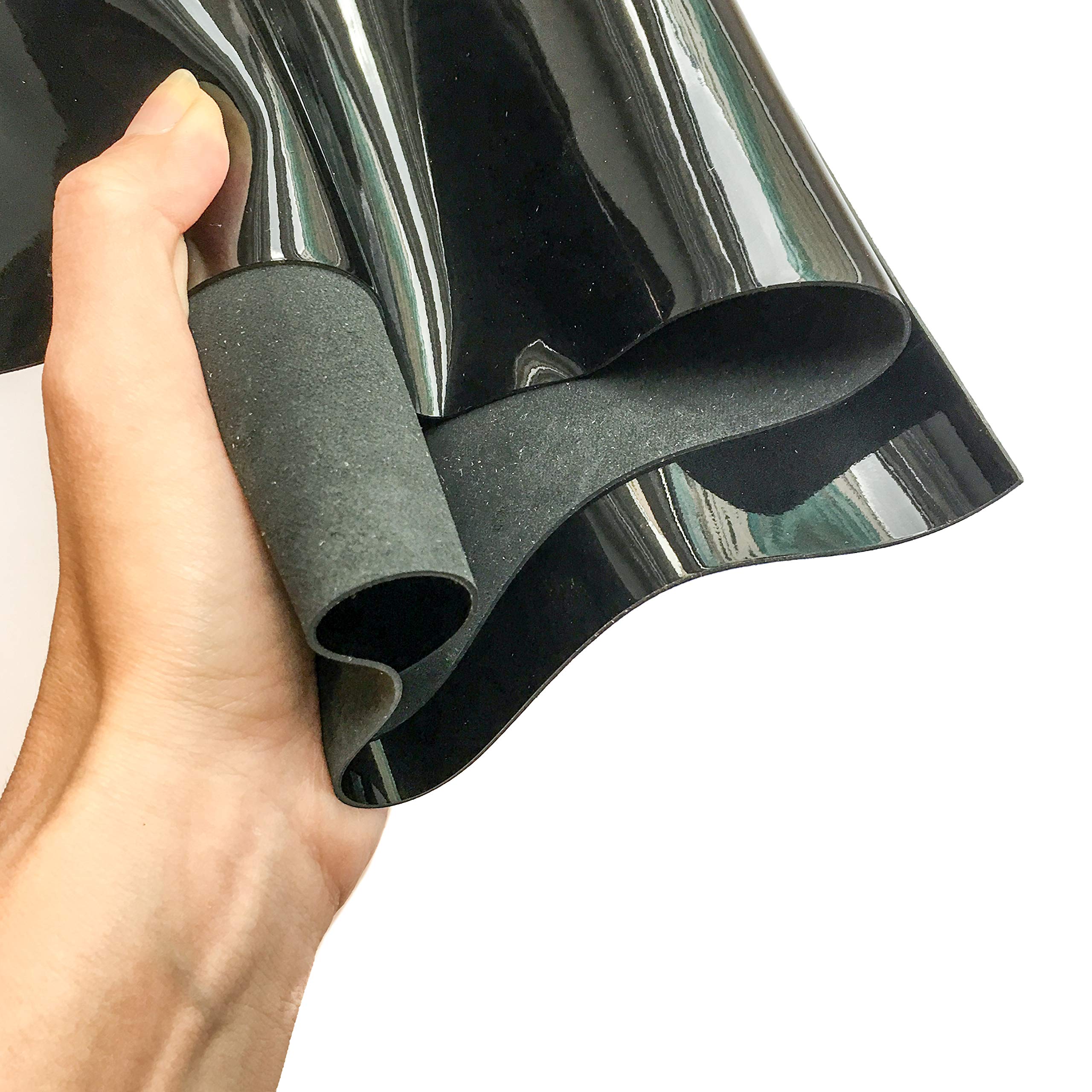 Amazon.com: Genuine Black Patent Leather Hide (Black, 8x10In/ 20x25cm)
