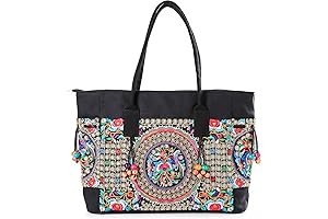 Elegant Mexican Tote Bag for Women