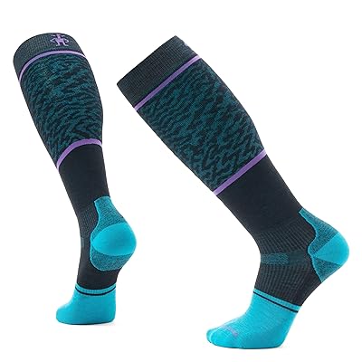 Smartwool Snowboard Targeted Cushion Retro Line Over The Calf Socks Men