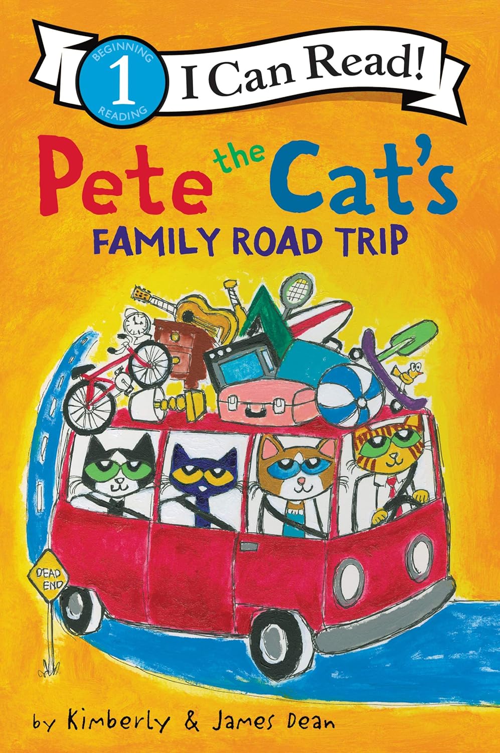 Pete the Cat’s Family Road Trip: I Can Read Level 1 Beginner Reader Book by James Dean & Kimberly Dean