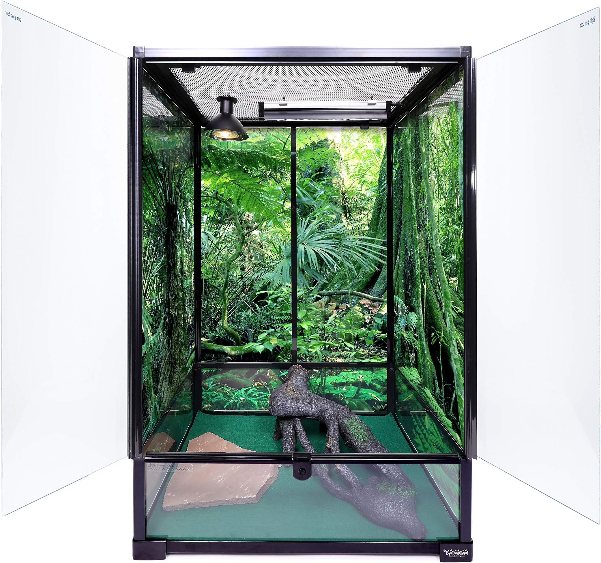 Carolina Custom Cages Terrarium, Extra-Tall Medium 24Lx18Dx36H; Easy Assembly