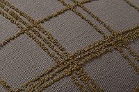 Vista 2 de Loloi Jean Stoffer x Edward Collection PJS0010 - Funda de almohada carbón/oliva de 18 x 18 pulgadas con relleno de plumón