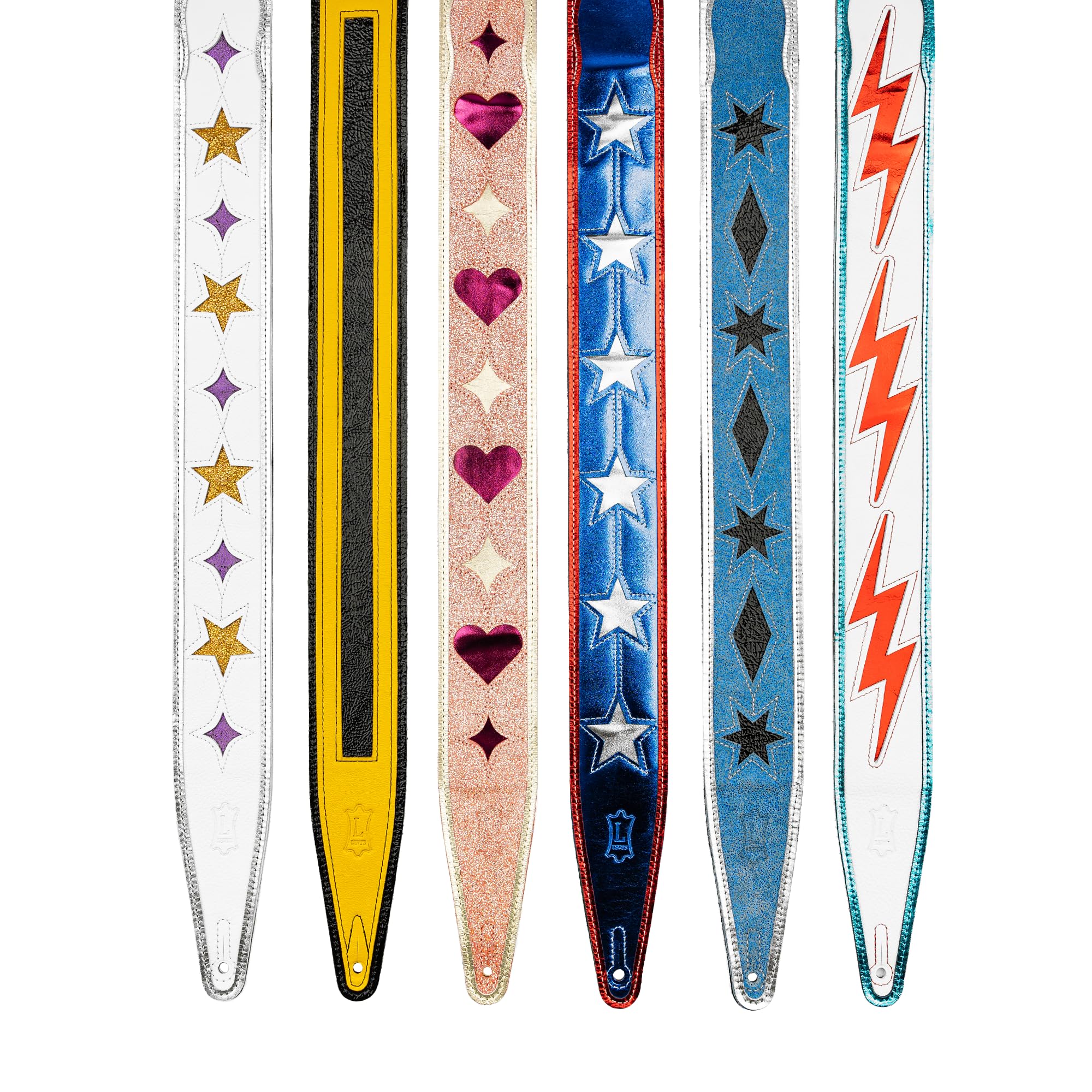 Levy's Leathers x Jodi Head Collaborative Series - Correa para guitarra (piel, 6,35 cm)