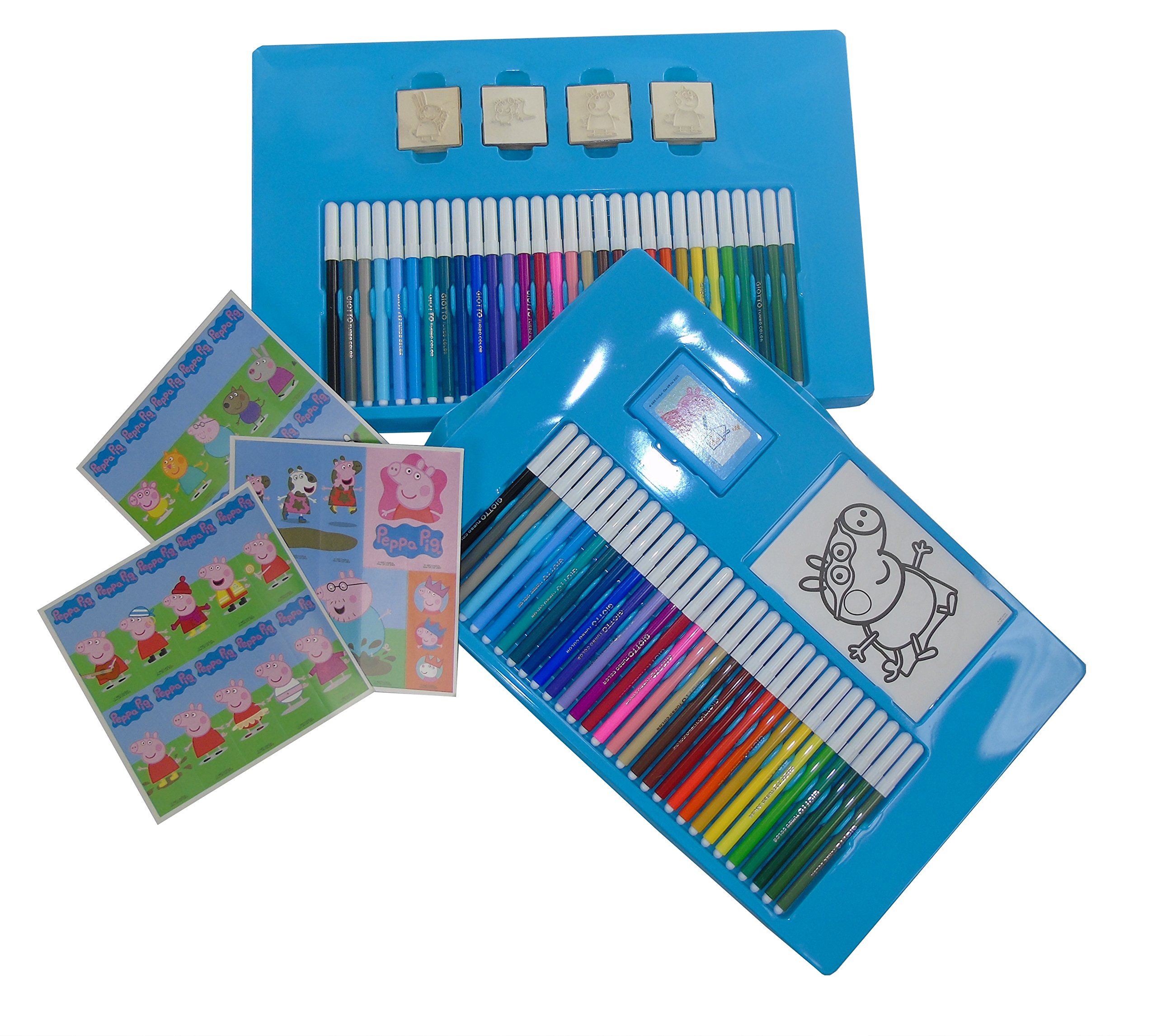 Diompirux 40 Pezzi Timbri Bambini Sigillo Animale, Cartoni Animati Kit