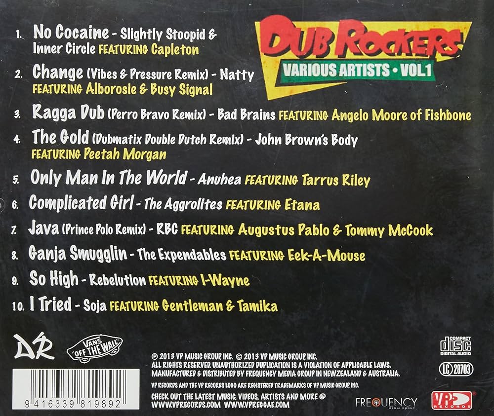DUB ROCKERS VOL.1 VARIOUS ARTISTS