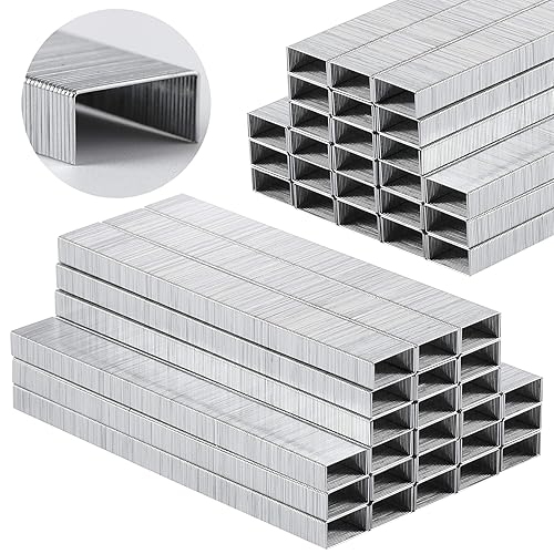 Mr. Pen - Grapas para engrapadora, 10000 grapas, grapas de 14 pulgadas, capacidad de 20 hojas (266), grapas estándar, suministros de oficina grapas,