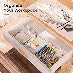 A-LuGei Organisateur de tiroirs, Taille 5Organisateur de maquillage clair, Taille 177 Articles de toilette Organisateurs et rangement, Bureau en plastique Organisateur Diviseur, Boîtes d'organisateur pour bureau Vanité