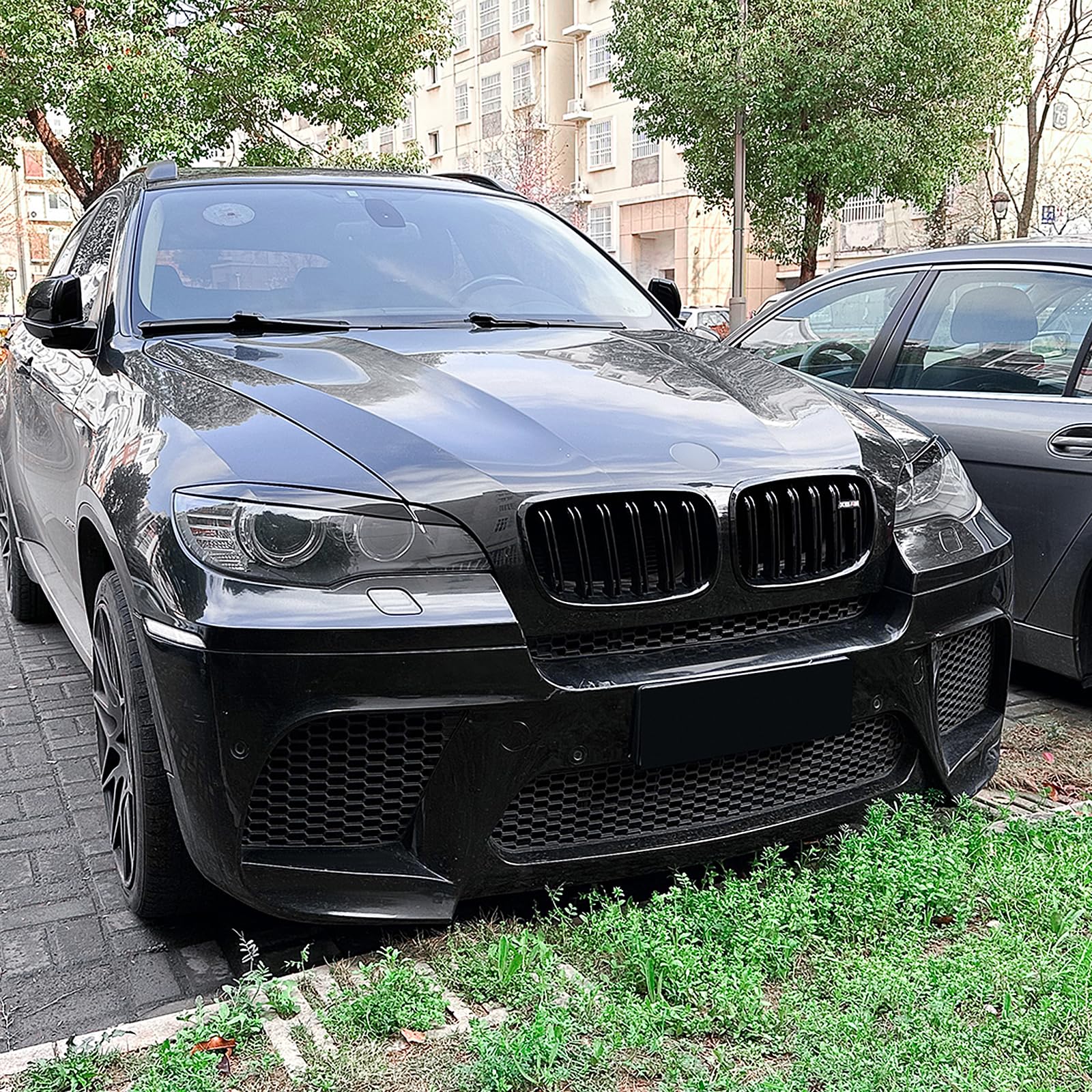Cubierta para faros delanteros para BMW X6 E71 2008-2014 2009 2010