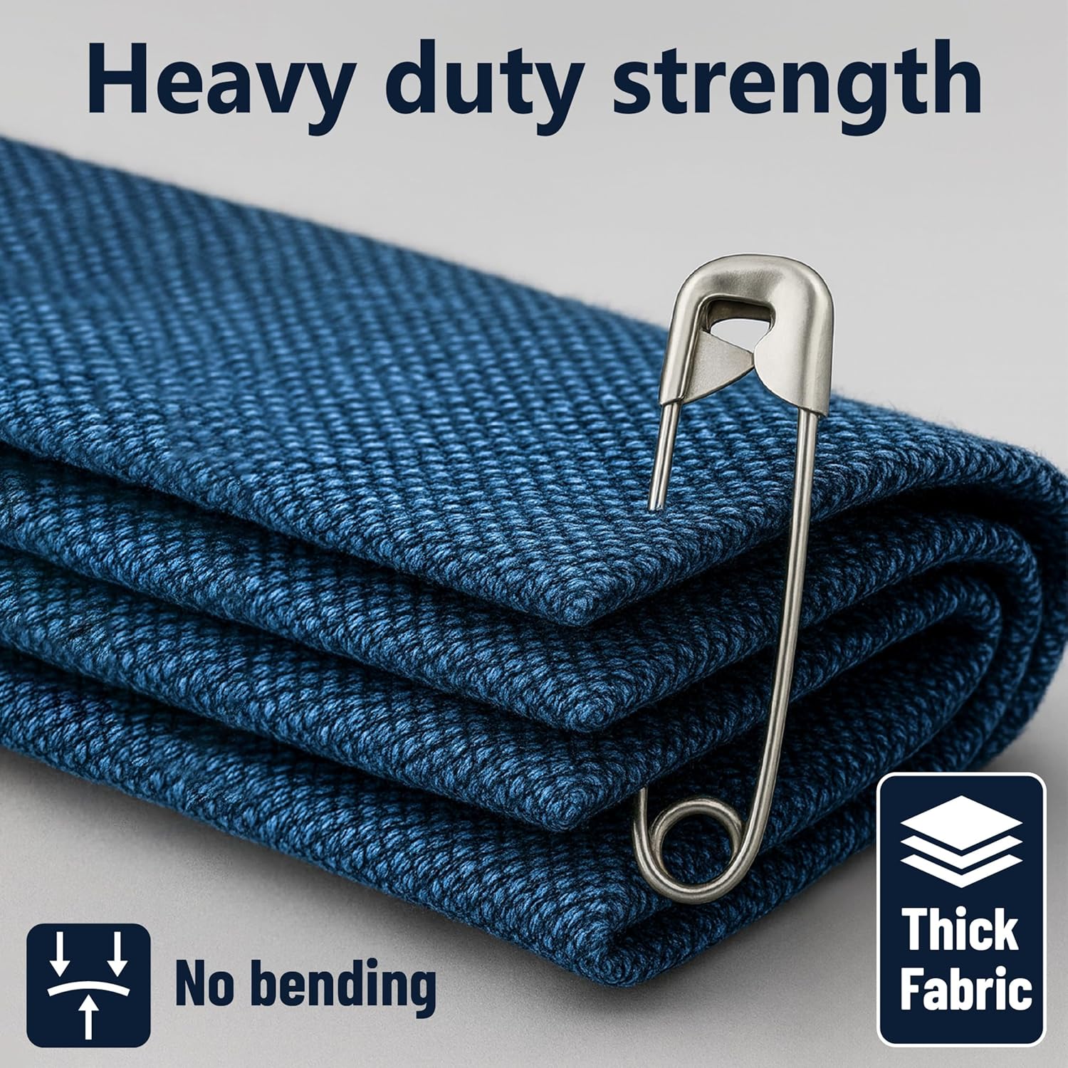 Heavy Duty Strength of Mr. Pen Safety Pins