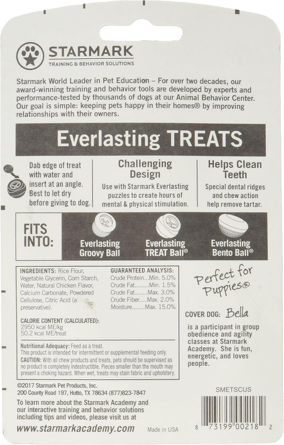 (6 Pack) Starmark Everlasting Treat, Chicken Flavor, Small